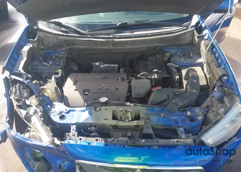 2015 Mitsubishi Outlander Sport Es from USA, damaged, VIN 4A4AP3AW9FE047391